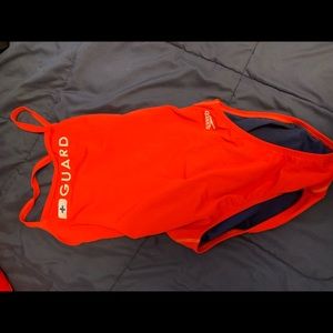 Size 32 speedo lifeguard suit